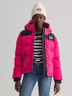 Zdjęcie produktu GANT damska ocieplana kurtka kolorowa w kolorowe bloki Alta