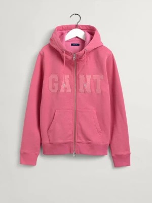 Zdjęcie produktu GANT damska rozpinana bluza z kapturem z logo