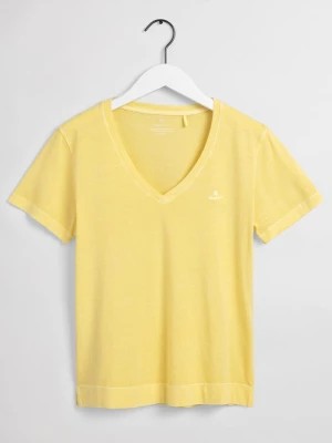 Zdjęcie produktu GANT damski T-shirtz dekoltem w kształcie litery V i krótkim rękawem