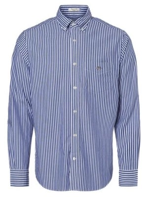 Zdjęcie produktu Gant Koszula męska Mężczyźni Regular Fit Bawełna niebieski w paski,