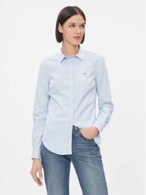 Zdjęcie produktu Gant Koszula Slim Stretch Oxford 4300141 Błękitny Slim Fit