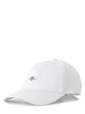 Zdjęcie produktu Gant Męska czapka z daszkiem Mężczyźni Bawełna biały jednolity, L/XL