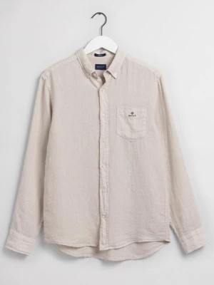 Zdjęcie produktu GANT męska koszula lniana farbowana w całości Regular Fit
