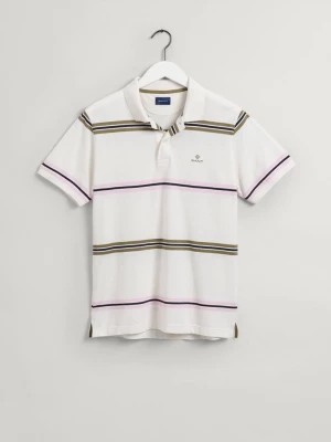 Zdjęcie produktu Gant Męska koszulka polo w paski o regularnym kroju