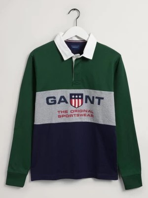 Zdjęcie produktu GANT męska koszulka rugby z motywem Retro Shield