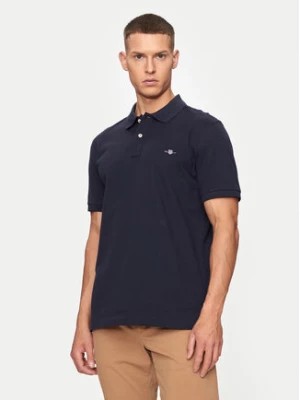 Zdjęcie produktu Gant Polo Shield 2220 Granatowy Slim Fit