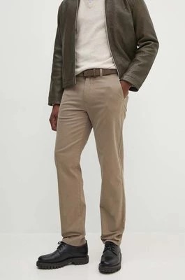 Zdjęcie produktu Gant spodnie męskie kolor brązowy proste 1505231