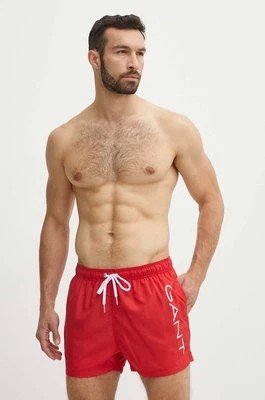 Zdjęcie produktu Gant szorty kąpielowe kolor czerwony