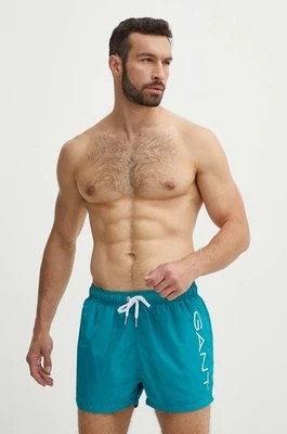 Zdjęcie produktu Gant szorty kąpielowe kolor turkusowy