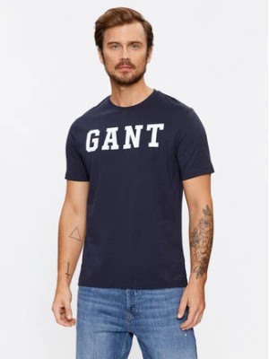 Zdjęcie produktu Gant T-Shirt Md. Gant Ss 2003213 Granatowy Regular Fit