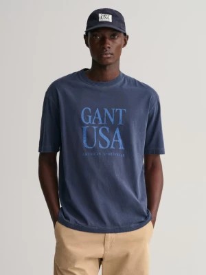 Zdjęcie produktu GANT wypłowiały T-shirt USA