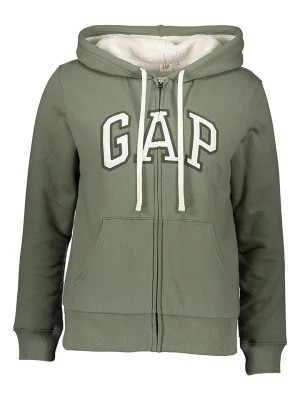 Zdjęcie produktu GAP Bluza "Sherpa" w kolorze khaki rozmiar: XS