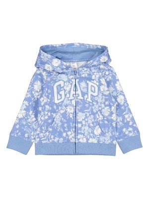 Zdjęcie produktu GAP Bluza w kolorze błękitno-białym rozmiar: 68/74