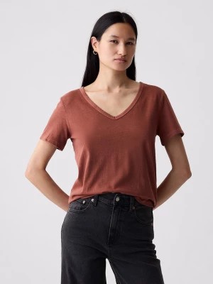 Zdjęcie produktu GAP Koszulka w kolorze brązowym rozmiar: M