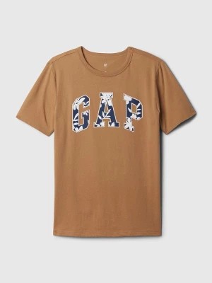 Zdjęcie produktu GAP Koszulka w kolorze jasnobrązowym rozmiar: 140/146