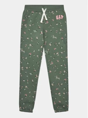 Zdjęcie produktu Gap Spodnie dresowe 789599-00 Zielony Regular Fit
