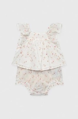 Zdjęcie produktu GAP sukienka bawełniana niemowlęca kolor biały