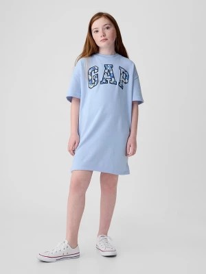 Zdjęcie produktu GAP Sukienka w kolorze błękitnym rozmiar: 116/122