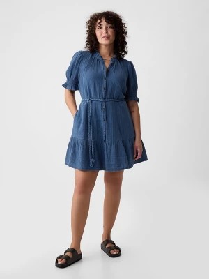 Zdjęcie produktu GAP Sukienka w kolorze niebieskim rozmiar: L