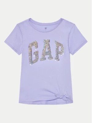 Zdjęcie produktu Gap T-Shirt 886009 Fioletowy Regular Fit