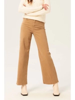 Zdjęcie produktu Garcia Spodnie w kolorze jasnobrązowym rozmiar: W28