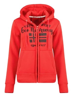 Zdjęcie produktu Geographical Norway Bluza "Galouse" w kolorze czerwonym rozmiar: S