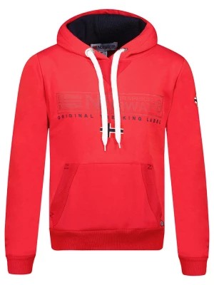 Zdjęcie produktu Geographical Norway Bluza "Gasic" w kolorze czerwonym rozmiar: S