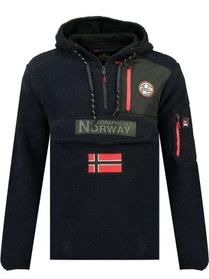 Zdjęcie produktu Geographical Norway Bluza polarowa "Terifique" w kolorze granatowym rozmiar: XXL