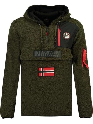 Zdjęcie produktu Geographical Norway Bluza polarowa "Terifique" w kolorze khaki rozmiar: S