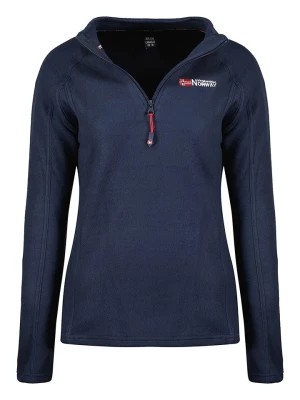 Zdjęcie produktu Geographical Norway Bluza polarowa "Tug" w kolorze granatowym rozmiar: M