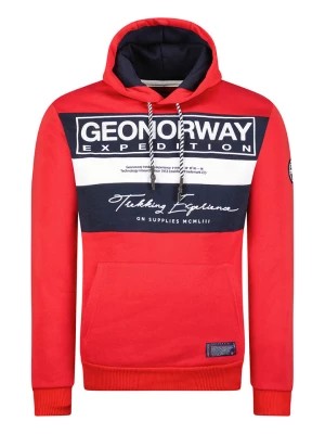 Zdjęcie produktu Geographical Norway Bluza w kolorze czerwonym rozmiar: S