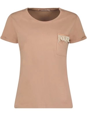 Zdjęcie produktu Geographical Norway Koszulka "Joassine" w kolorze szaroróżowym rozmiar: L