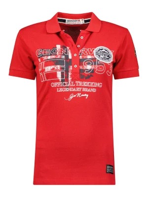 Zdjęcie produktu Geographical Norway Koszulka polo "Kerry" w kolorze czerwonym rozmiar: XXL