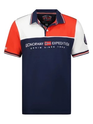 Zdjęcie produktu Geographical Norway Koszulka polo "Kondo" w kolorze granatowym rozmiar: S