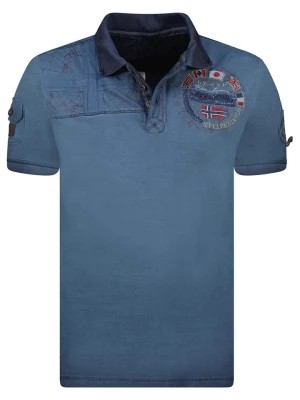 Zdjęcie produktu Geographical Norway Koszulka polo w kolorze granatowym rozmiar: M