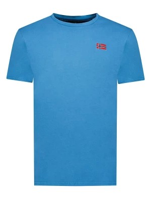 Zdjęcie produktu Geographical Norway Koszulka w kolorze niebieskim rozmiar: S