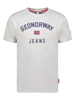 Zdjęcie produktu Geographical Norway Koszulka w kolorze szarym rozmiar: XL