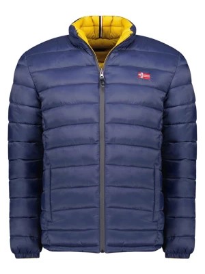 Zdjęcie produktu Geographical Norway Kurtka dwustronna "California" w kolorze niebieskim rozmiar: 3XL