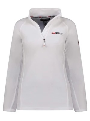 Zdjęcie produktu Geographical Norway Bluza polarowa "Tug" w kolorze białym rozmiar: XL