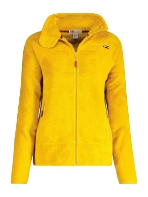 Zdjęcie produktu Geographical Norway Kurtka polarowa "Upaline" w kolorze żółtym rozmiar: S