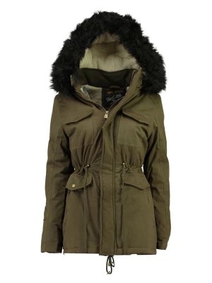 Zdjęcie produktu Geographical Norway Parka "Celeste" w kolorze oliwkowym rozmiar: M