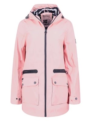Zdjęcie produktu Geographical Norway Płaszcz przeciwdeszczowy "Dolaine" w kolorze jasnoróżowym rozmiar: M