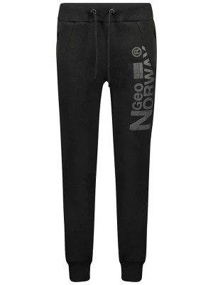 Zdjęcie produktu Geographical Norway Spodnie dresowe "Mepha" w kolorze czarnym rozmiar: S