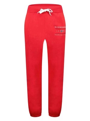 Zdjęcie produktu Geographical Norway Spodnie dresowe "Mezolo" w kolorze czerwonym rozmiar: XL