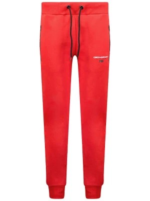 Zdjęcie produktu Geographical Norway Spodnie dresowe "Mtartar" w kolorze czerwonym rozmiar: M
