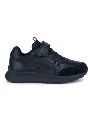 Zdjęcie produktu Geox Skórzane sneakersy "Briezee" w kolorze czarnym rozmiar: 30