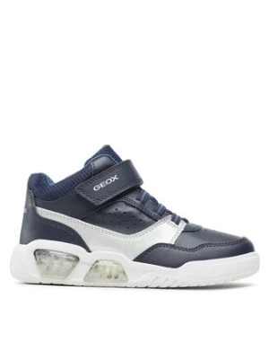 Zdjęcie produktu Geox Sneakersy J Illuminus Boy J36GVB 05411 C0673 D Granatowy