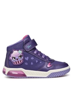 Zdjęcie produktu Geox Sneakersy J Inek Girl J36ASC 0CENF C8371 S Fioletowy