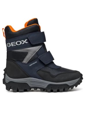 Zdjęcie produktu Geox Śniegowce J Himalaya Boy B Abx J46FRE 0FU50 C4002 S Granatowy