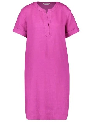 Zdjęcie produktu Gerry Weber Lniana sukienka w kolorze fioletowym rozmiar: 42